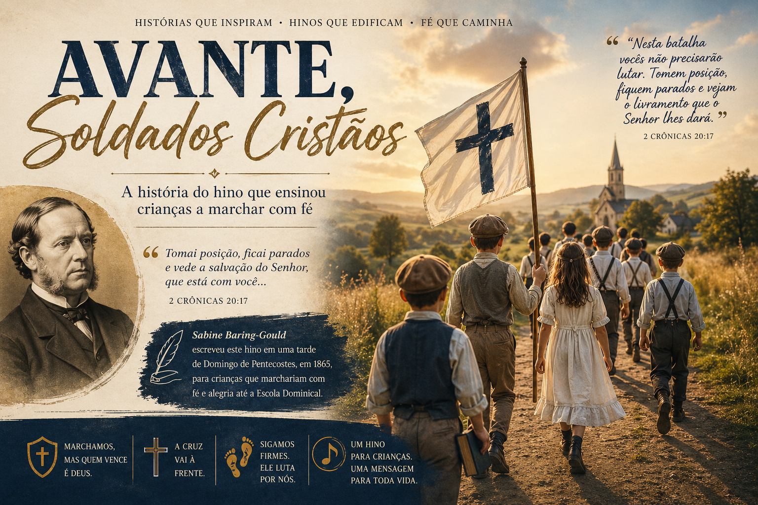 Avante, Soldados Cristãos Quando Deus Nos Ensina a Marchar em Fé