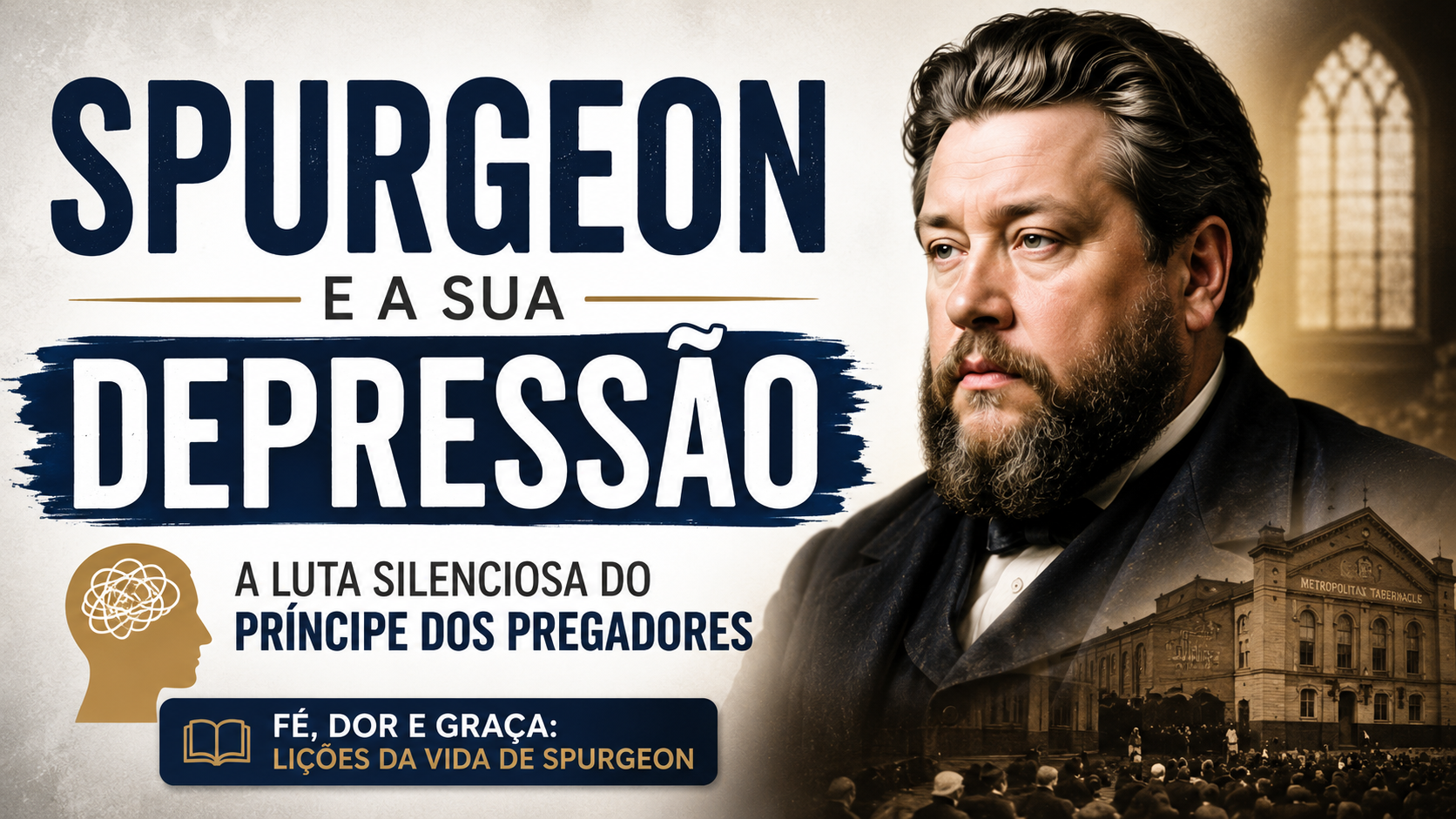 Charles Spurgeon e a Depressão: Quando o “Príncipe dos Pregadores” Enfrentou a Escuridão da Alma