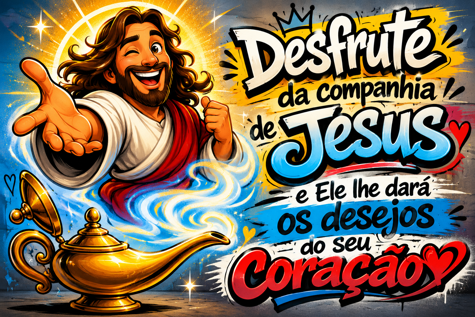 Jesus Não É Um Gênio da Lâmpada